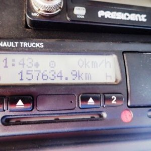 foto 35.8t Renault 6x4 контейнер+PM 36tm/17m